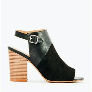 ⚡SALE⚡ Rellia Peep Toe Heeled Bootie